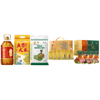福临门/裕道府/金龙鱼/东来顺 粮油熟食组合5+13.55kg