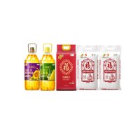 福临门 五福临门粮油组合10L+15kg