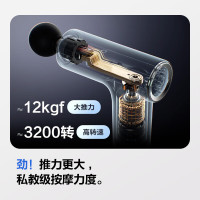 SKG筋膜枪 精致便携迷你健身肌肉放松仪 肩颈腿腰全身按摩仪[F1 MAX尊贵款]