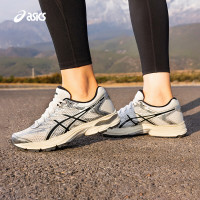亚瑟士ASICS女子舒适缓震跑步鞋 GEL-FLUX 4 白色/银色 37