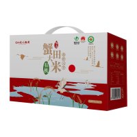 天地粮人 盘锦有机蟹田米5kg- 礼盒装