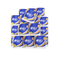 心相印 卷纸[肖战推荐]心柔 4层140g*27卷卫生纸巾(整箱销售)BT910