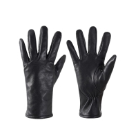 恒源祥HYX027ST女式轻奢真皮保暖手套