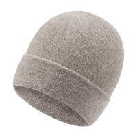TFO 美利奴羊毛帽 户外保暖针织帽运动防风毛线帽子2302479 驼色