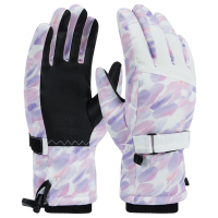 TFO 3M滑雪手套 加厚防风保暖户外运动骑行手套2402460 白粉色