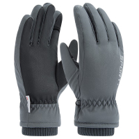 TFO 3M滑雪手套 加厚保暖防风防泼水登山运动手套2402471 灰色
