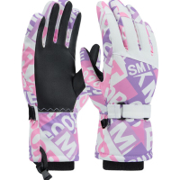 TFO 3M滑雪手套 防泼水防风保暖运动骑行户外手套2402462 粉紫色