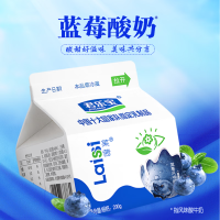 君乐宝 莱茜蓝莓风味酸牛奶200g*12/箱
