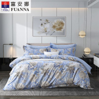富安娜 纯棉四件套-林间雅苑