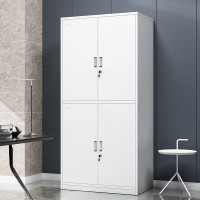 奈高(NAIGAO)文件柜办公柜钢制铁皮柜资料柜档案柜员工柜储物柜办公室收纳柜1800*850*390