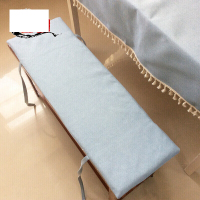 长椅长凳坐垫 浅蓝 150*40cm(厚2cm)