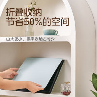 美的(Midea)暖菜板 双区控温加热桌垫 折叠式热菜板 饭菜保温板家用热饭保温菜板 HBU6038FZ