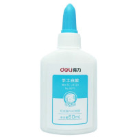 得力 9071手工白胶60ml(混)(瓶)