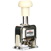 得力 7507七位自动号码机(白)(台) 办公文具