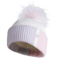 Kenmont 帽子绵羊毛针织帽女2025新款大头围显脸小毛球毛线帽登山防寒9592