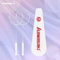 川崎 羽毛球拍 对拍X160-Pro 紫青色