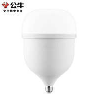 公牛(BULL)LED灯泡高亮柱形灯厂房车间商超食堂100W球泡白光6500K-MQ-C100A-AS-E27螺口