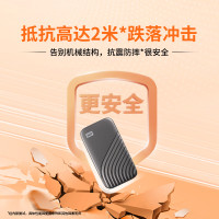 西部数据 500GB NVMe 移动固态硬盘(PSSD)My Passport随行SSD type-c接口 1050MB