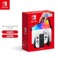 Nintendo Switch任天堂 游戏机 国行OLED版游戏主机 配白色Joy-Con