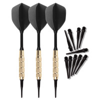 健力王JLWANG18克软式飞镖套装 18克软式/金雀升级黑3支装+10安全头