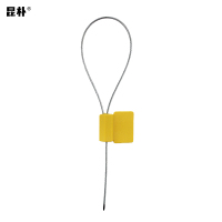 昆朴一次性标牌钢丝铅封扎带可选颜色 1.8*300mm QS830 根