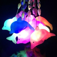 海豚纪念品 闪光玩具