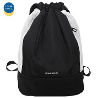 乐活旅行游泳包干湿分离运动背包男篮球包健身包抽绳双肩包泳包足球训练包 湖北省分行定制