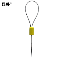 昆朴一次性钢丝六角铅封扎带1.8*250mm QF825 个