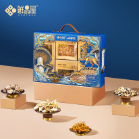 鲜品屋 山珍礼盒干货菌菇 420g祥礼礼盒
