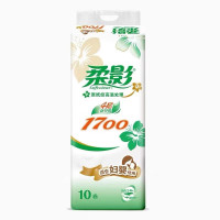 心相印RW210柔影无芯卷纸170g 4层 170g/卷*10卷 (提)