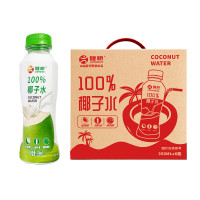 健桥&佑晨光 100椰子水-350ml*6瓶礼盒装