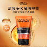 欧莱雅 100ml男士劲能深层净化洁面膏