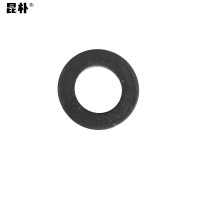 昆朴GB97 平垫发黑4.8级 碳钢 M3 个