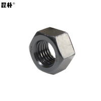 昆朴GB6170 1型六角螺母发黑4.8级 碳钢 M12 个