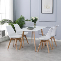 海邦 写字椅 长520×宽520×高850(mm) 白色