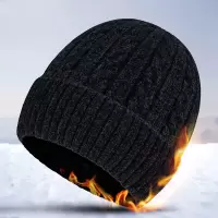 恒源祥保暖加厚针织帽子含定制logo