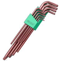 老A LA6200099件套家用梅花内六角扳手加长螺丝刀T10-T50