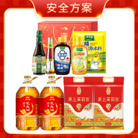 600元精选套餐18-金龙鱼花生米/湄菩诗茉莉香米/太太乐五福礼盒