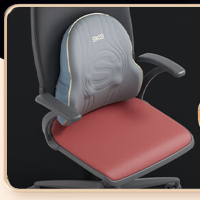 [八钢专用]skg腰部按摩仪 T3二代护腰椎热敷推揉按摩器全身肩颈腿背多功能腰靠垫枕