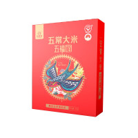 [八钢专用]米妹妹五福稻五常大米礼盒5kg