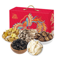 [八钢专用]黄金果农凤栖梧桐菌菇金礼山珍礼盒G9-540g