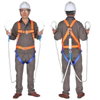 JIURD JRD-AQD-1020 全身双钩安全带 橙色 单位:副