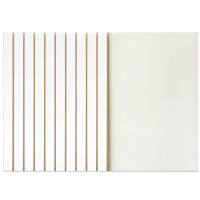 得力(deli)3865热熔封套热熔装订机专用装订封皮 A4/3mm(10个装)