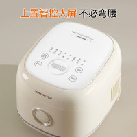 九阳(Joyoung)家用3L电饭煲0涂层煮饭锅316L不锈钢内胆5A级好米饭电饭锅30N1S