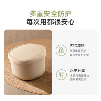 小熊(Bear)足浴盆泡脚桶洗脚泡脚盆足疗机电动按摩恒温加热银离子高深桶ZYP-K05D2