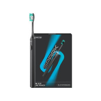 素士(SOOCAS)电动牙刷MT1 黑色 小米生态链精选 成人护牙齿净白软毛刷美白声波震动情侣免打孔 女友生日礼物礼盒装