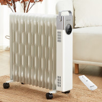 先锋(SINGFUN) DYT-SS6R取暖器油汀家用智能遥控定时15片热浪型电暖器电暖气片电暖炉