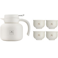 康宁WORLD KITCHEN 温显焖茶杯壶五件组