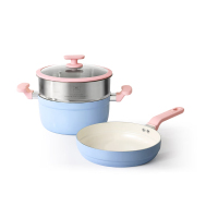康宁WORLD KITCHEN 铝质陶瓷不粘锅具三件组