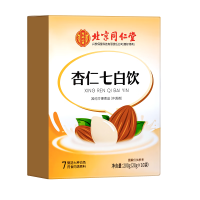 同仁堂杏仁七白饮杏仁粉山药莲子冲泡即食营养健康早餐代餐粉200g